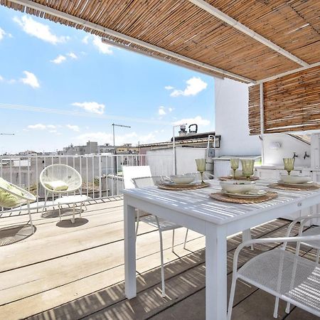 Mina'S Roof Apartment Terrace: Whit Sea View Челие Месапика Екстериор снимка